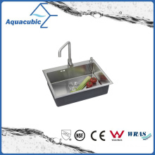 China Supplier Single Bowl Kitchen Sink (ACS6848A1)